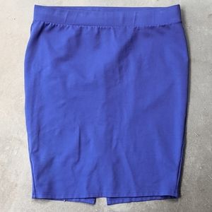Torrid Elastic Pencil Skirt, Purple, Size 2